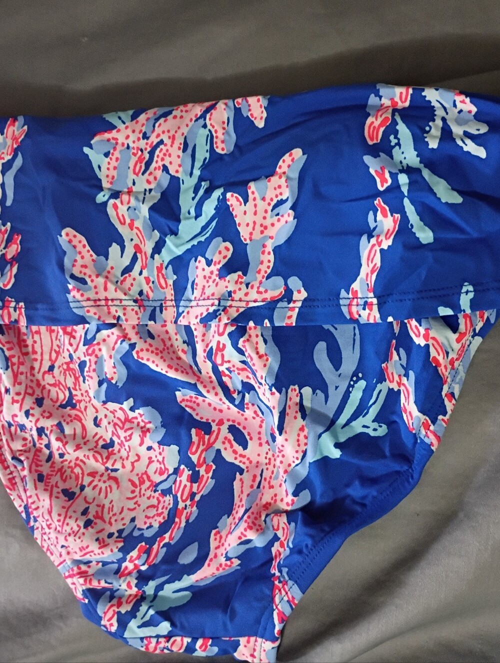 Lilly Pulitzer Blue Coral Print 🪸Swim Bottoms - Picture 2 of 3
